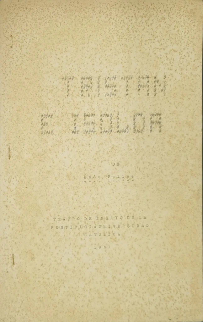 Portada del libreto de Tristán e Isolda (1961)