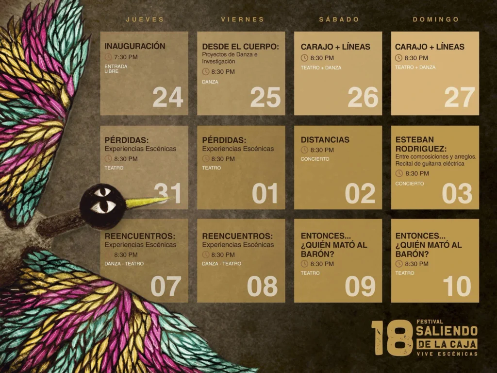18 Festival Saliendo de la caja: Vive escénicas (2019)
