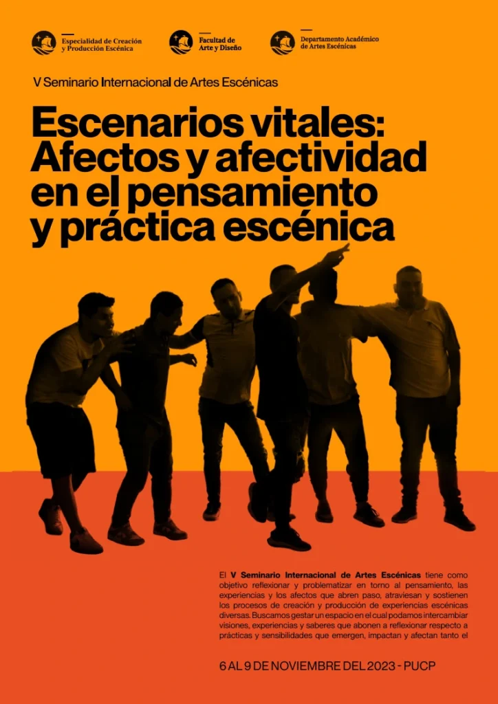 V Seminario Internacional de Artes Escénicas: Escenarios vitales (2023)