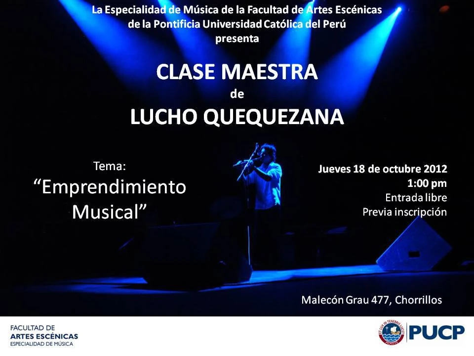 Clase Maestra con Lucho Quequezana (2012)