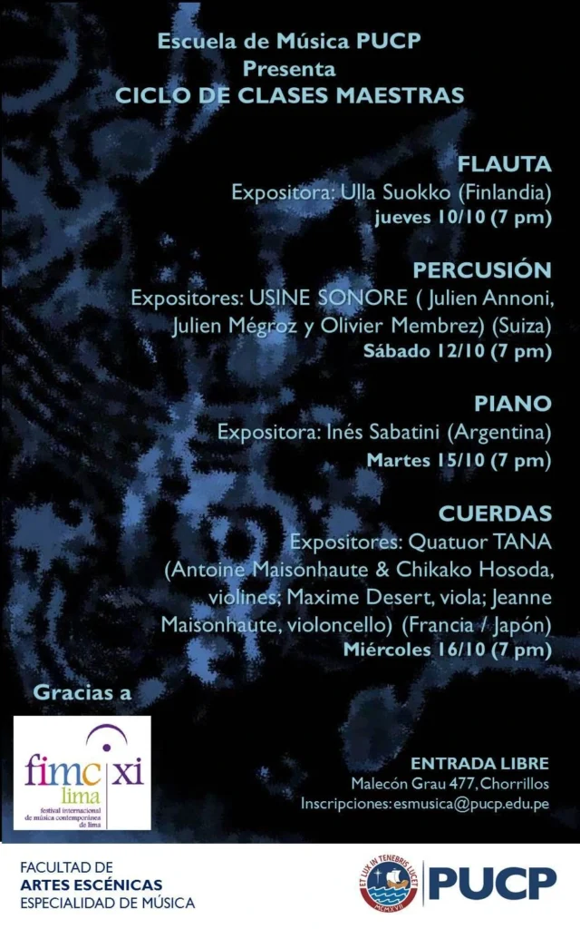 Ciclo de Clases Maestras (2013)