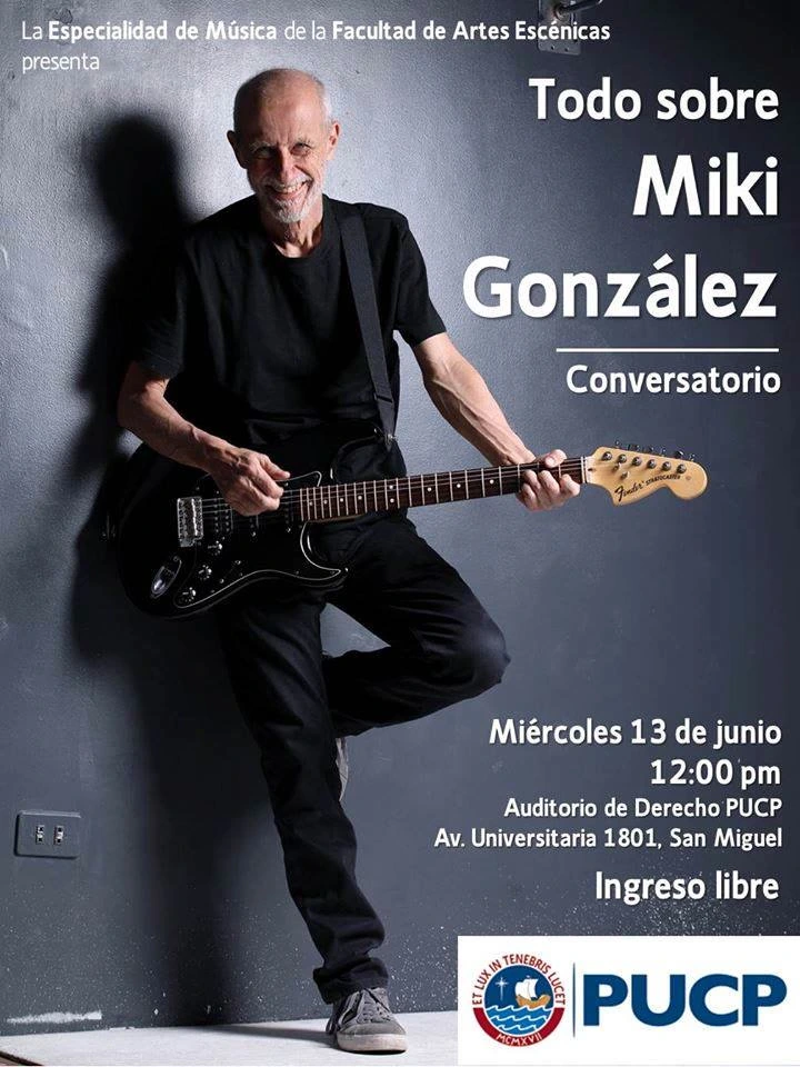 Conversatorio Todo sobre Miki González (2018)