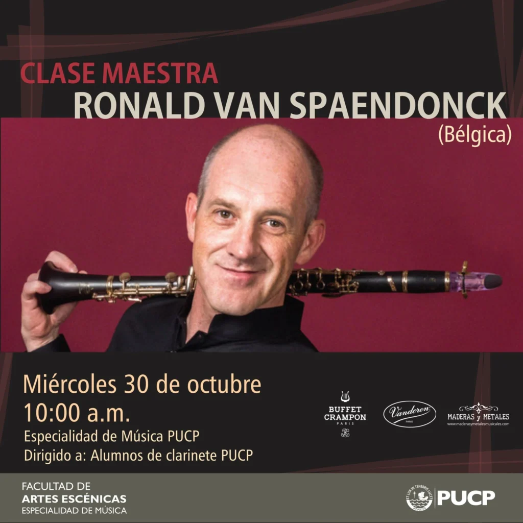 Clase Maestra con Ronald Van Spaendonck (2019)