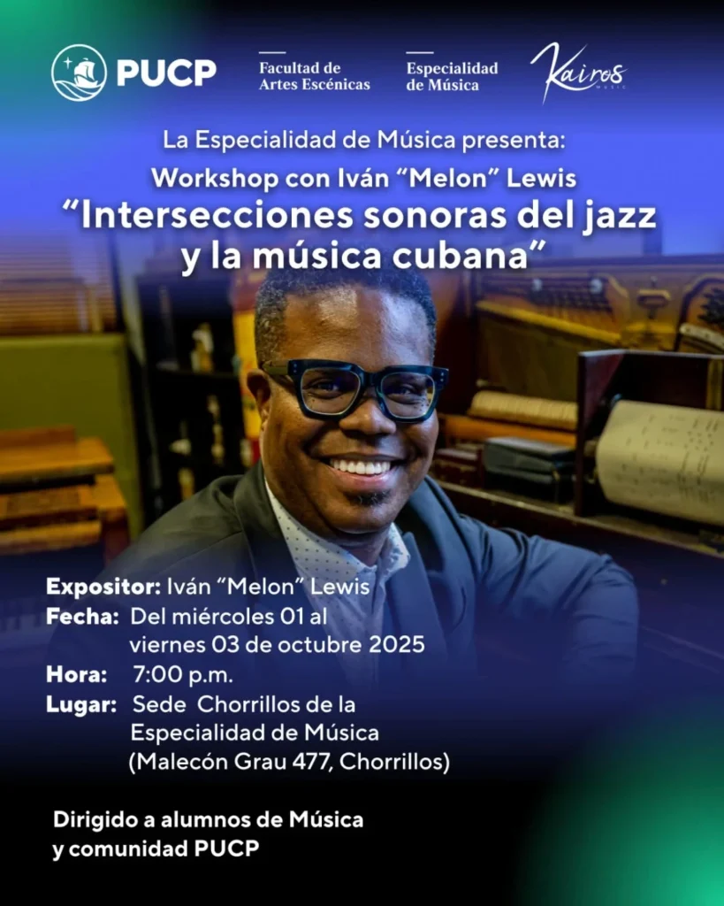 Workshop con Iván “Melon” Lewis (2024)