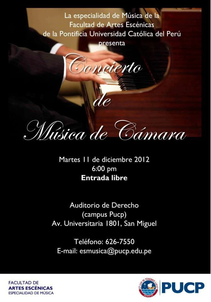 Concierto de Música de Cámara (2012)