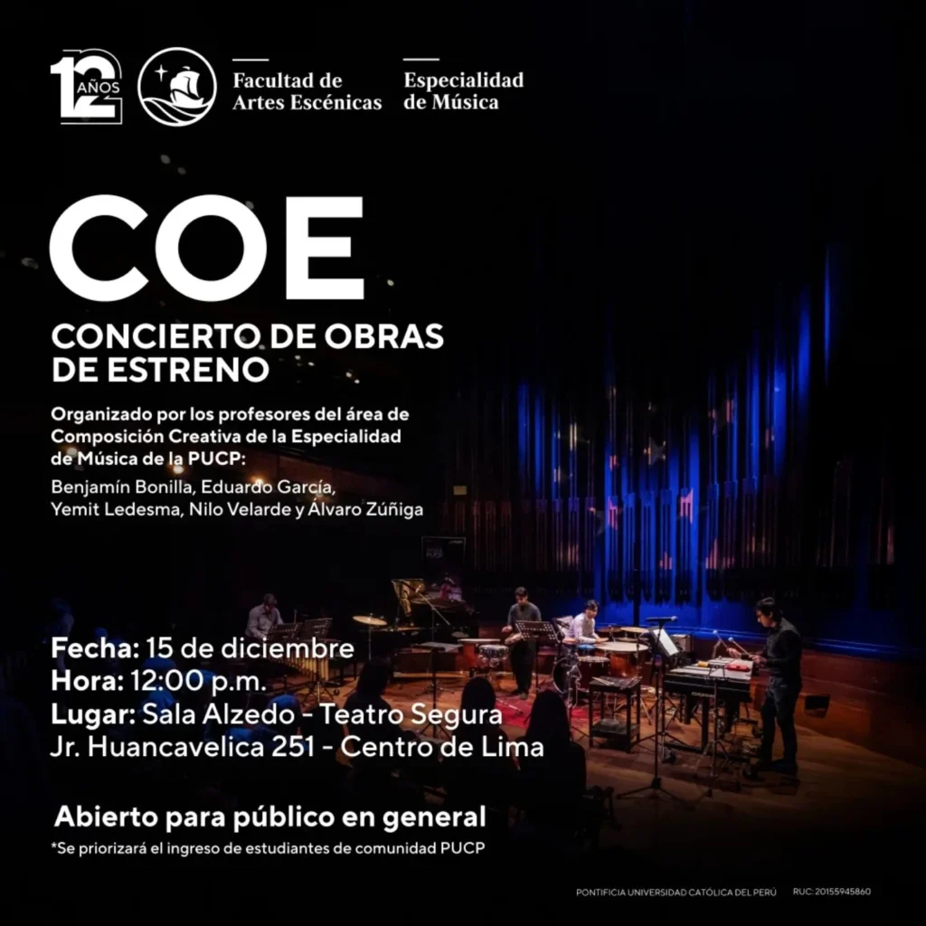 Concierto de Obras de Estreno (2024)