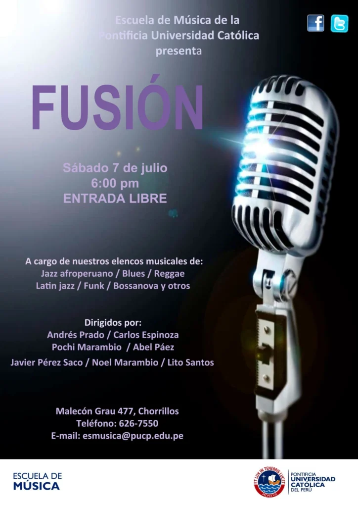 Presentación del festival Fusión 1ra edición (2012)