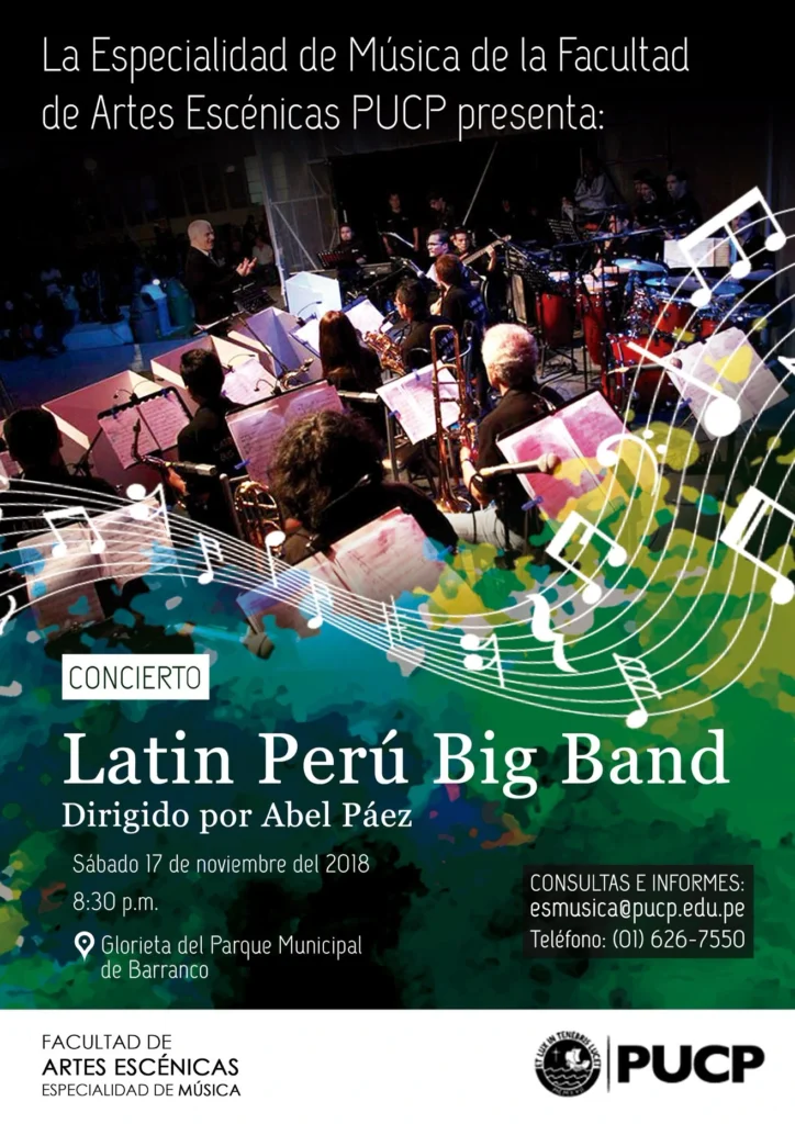 Latin Perú Big Band en concierto (2018)