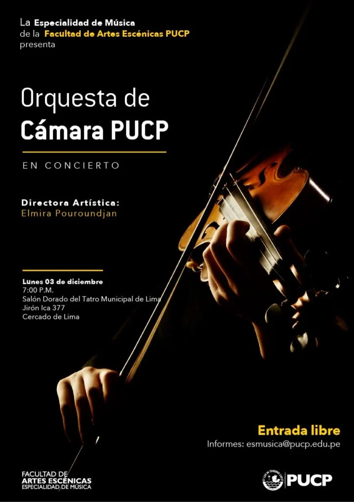 Orquesta de Cámara PUCP en concierto (2018)