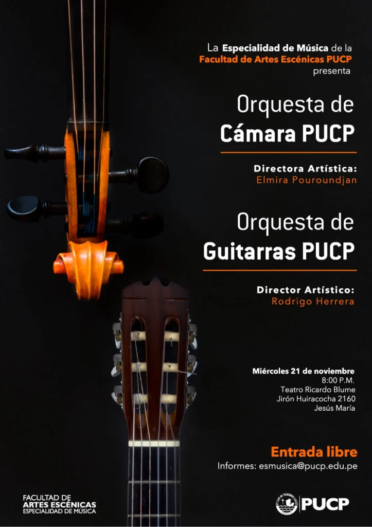 Concierto de la Orquesta de Cámara PUCP y Orquesta de Guitarras PUCP (2018)