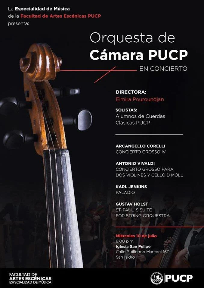 Orquesta de Cámara PUCP en concierto (2019)