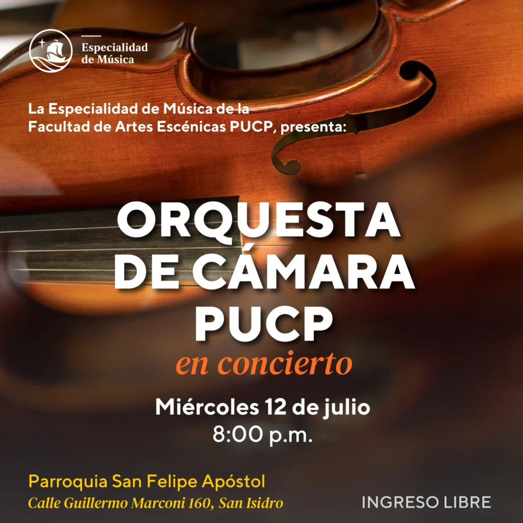 Orquesta de Cámara PUCP en concierto (2023)