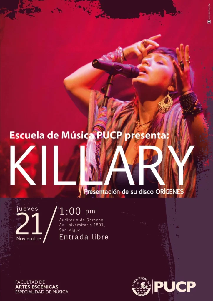Killary - Presentación de su disco “Orígenes” (2013)