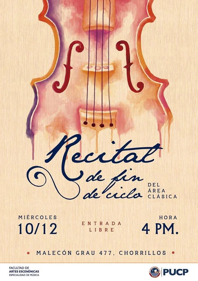 Recital de fin de ciclo del Área Clásica (2014)