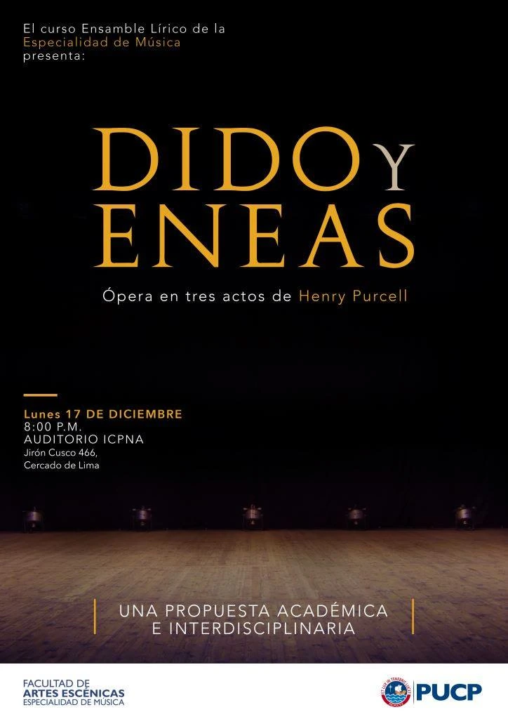 Dido y Eneas - Ópera en tres actos (2018)
