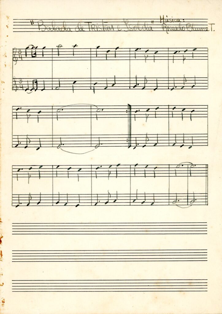 Partituras manuscritas (s.f.)