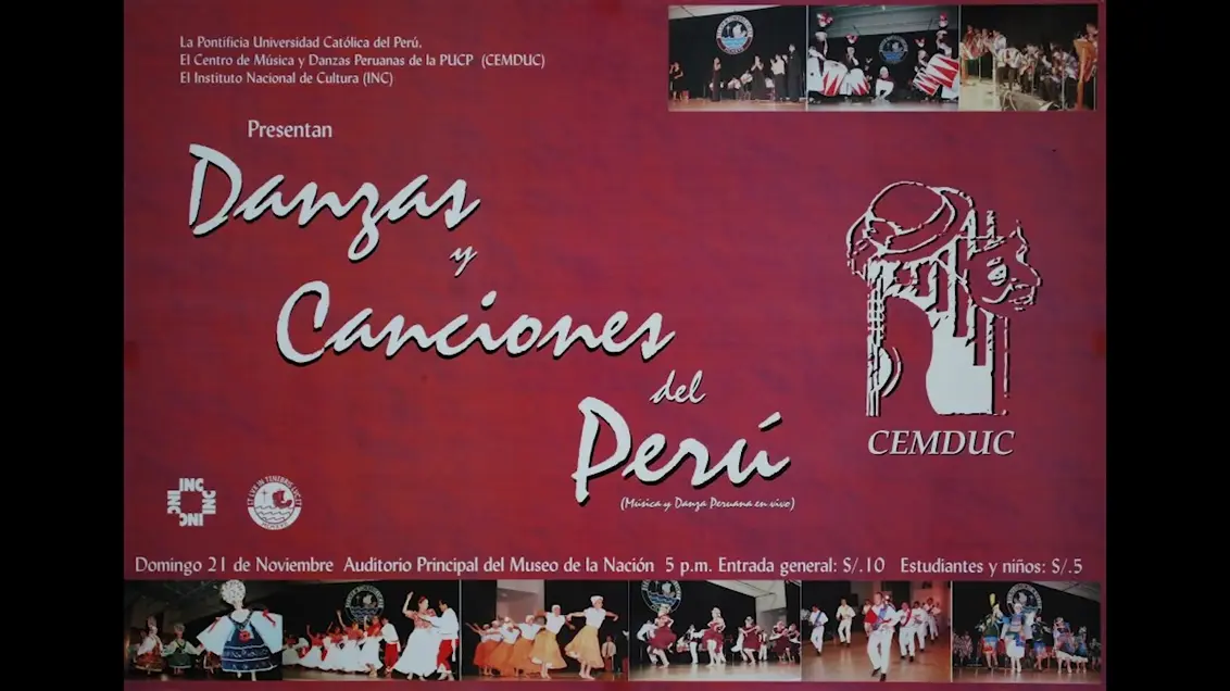 Fotograma del video de afiches del CEMDUC